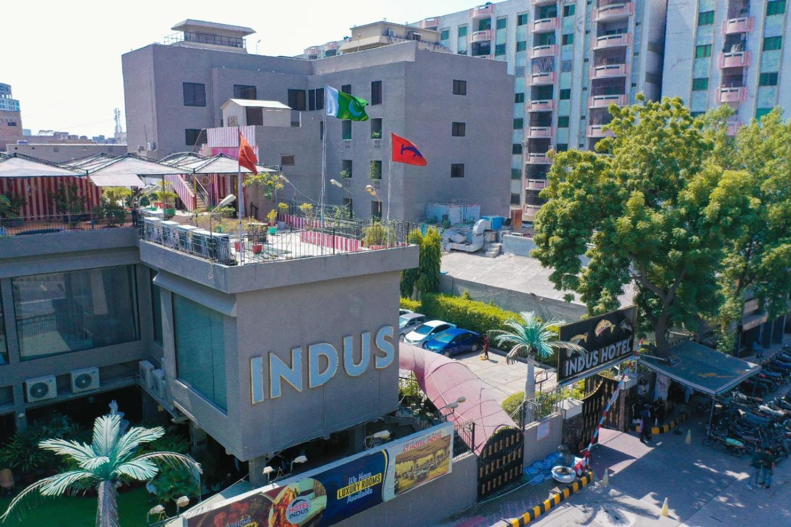 Indus Hotel ไฮเดอราบาด ภายนอก รูปภาพ